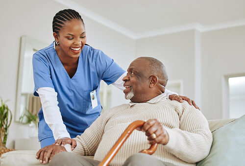 caregiver and patient image